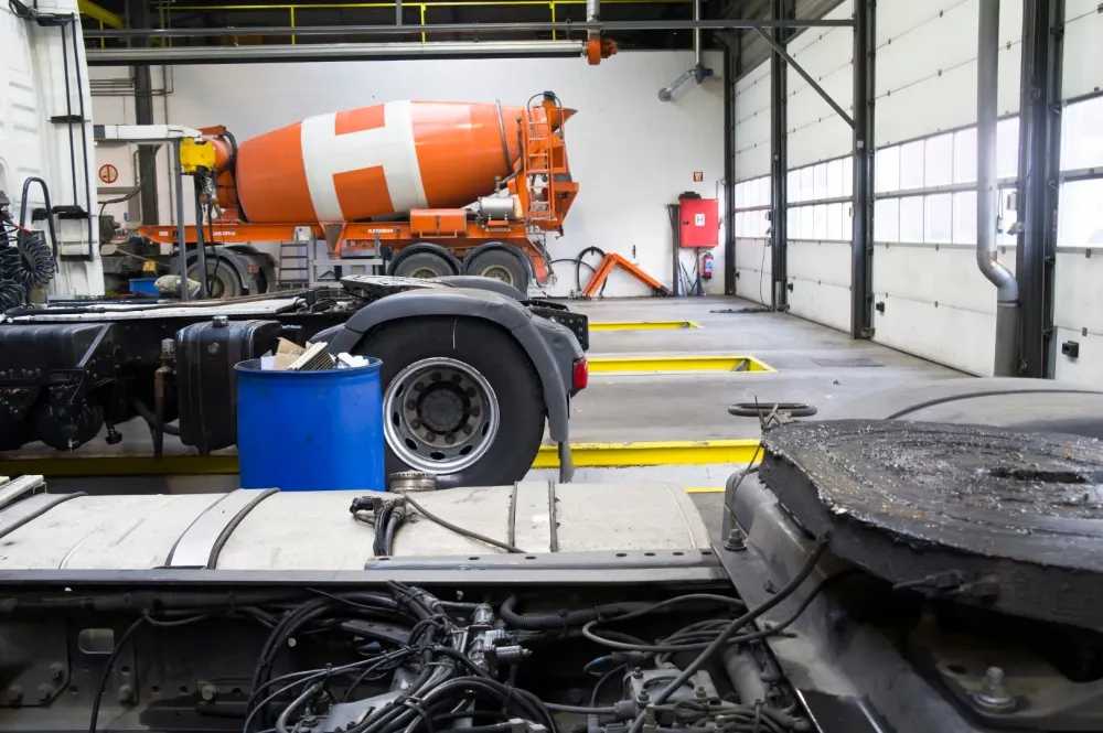 Garage poids lourds près de La Bernerie-en-Retz